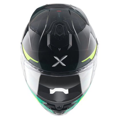AXOR HELMET BRUTALE KRYPTIC BLACK GREEN