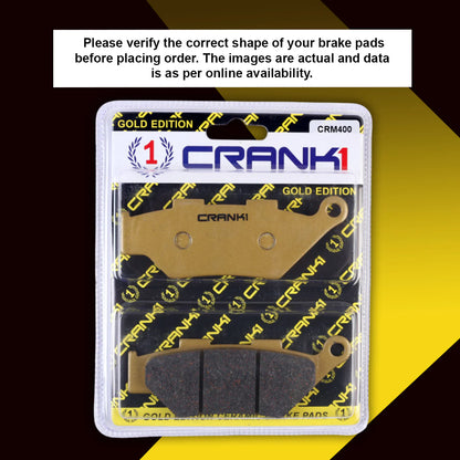 CRANK1 BRAKE PAD CRM400