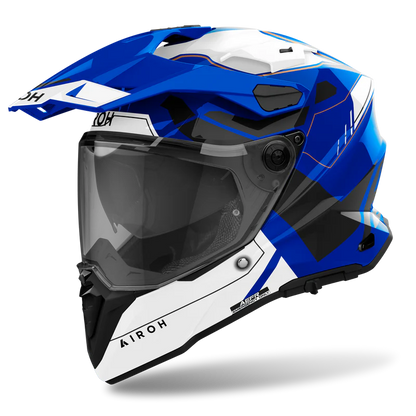 AIROH HELMET COMMANDER 2 REVEAL BLUE