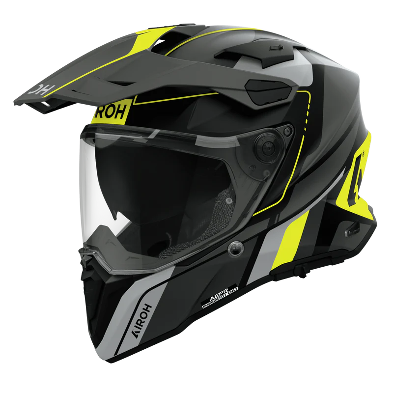 AIROH HELMET COMMANDER 2 SKIP YELLOW MATT