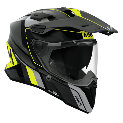 AIROH HELMET COMMANDER 2 SKIP YELLOW MATT