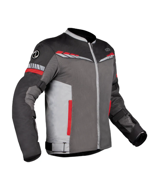 RYNOX JACKET AIR GT 4 GREY RED