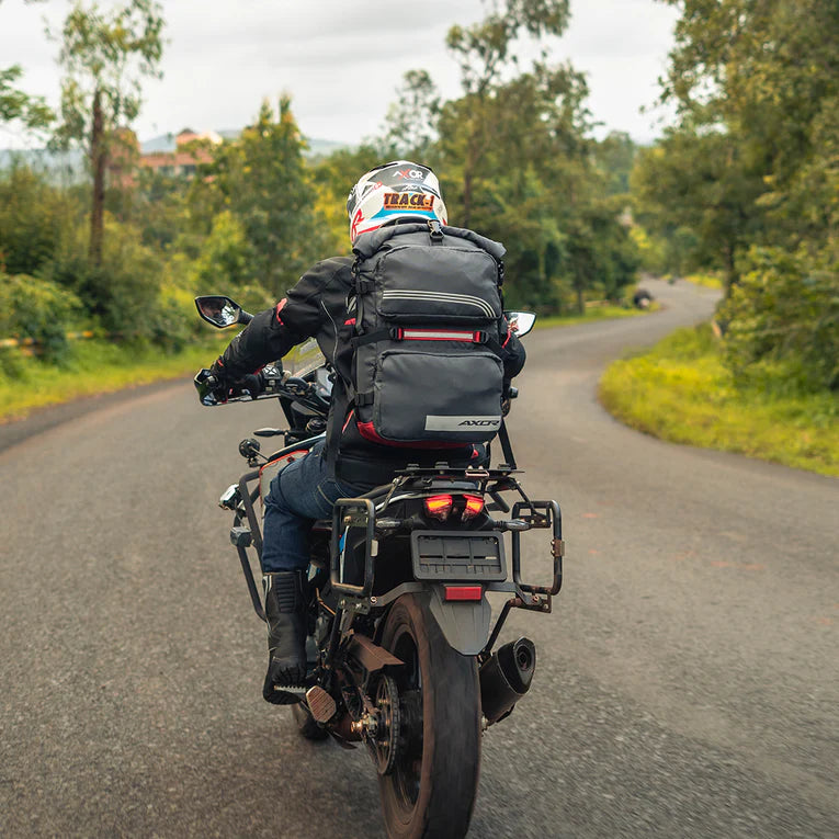 AXOR TAIL BAG DETOUR ADV PACK BLACK 30L