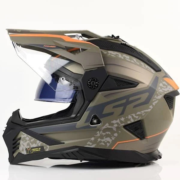 LS2 HELMET MX436 PIONEER II DEVOR SAND