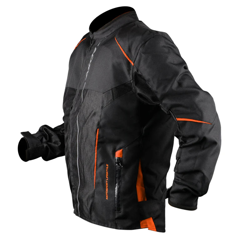 AXOR JACKET DRIFT BLACK ORANGE