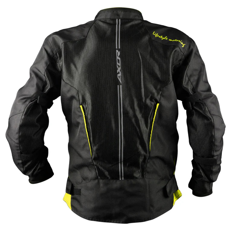 AXOR JACKET DRIFT BLACK NEON YELLOW