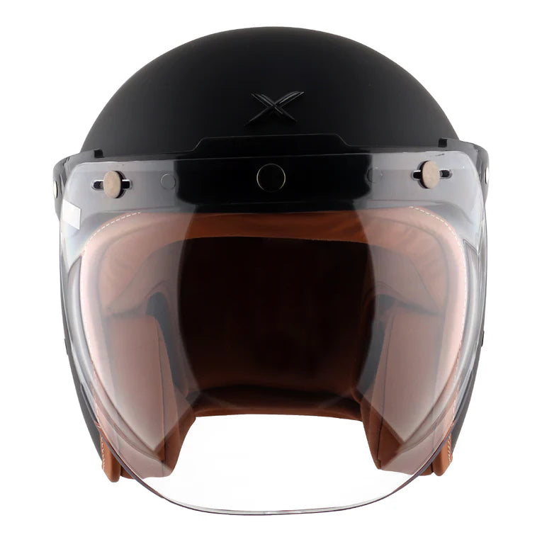 AXOR HELMET RETRO JET DULL BLACK