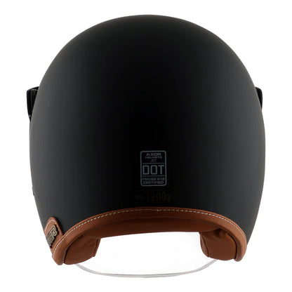 AXOR HELMET RETRO JET DULL BLACK