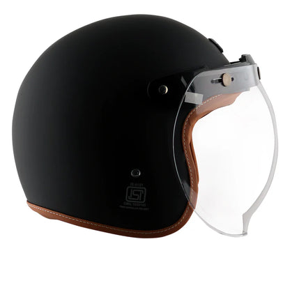 AXOR HELMET RETRO JET DULL BLACK