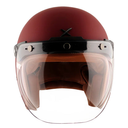 AXOR HELMET RETRO JET DULL CHESTNUT
