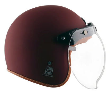 AXOR HELMET RETRO JET DULL CHESTNUT