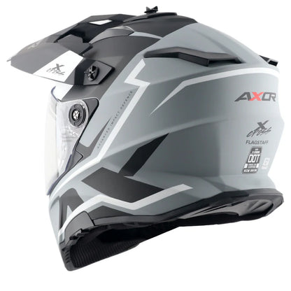 AXOR HELMET XCROSS DV FLAGSTAFF DULL GREY BLACK