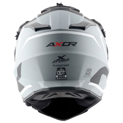 AXOR HELMET XCROSS DV FLAGSTAFF DULL GREY BLACK