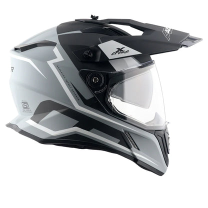 AXOR HELMET XCROSS DV FLAGSTAFF DULL GREY BLACK