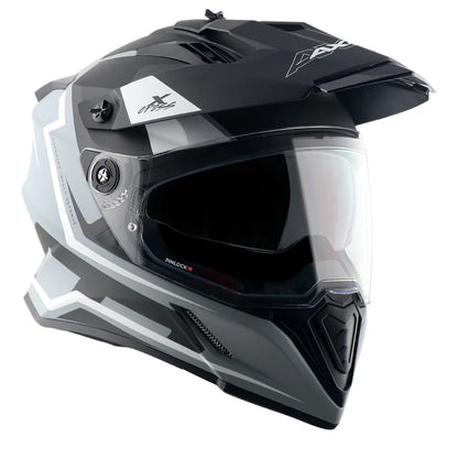 AXOR HELMET XCROSS DV FLAGSTAFF DULL GREY BLACK