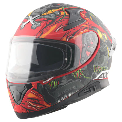 AXOR HELMET APEX ASCETIC DULL RED GREY
