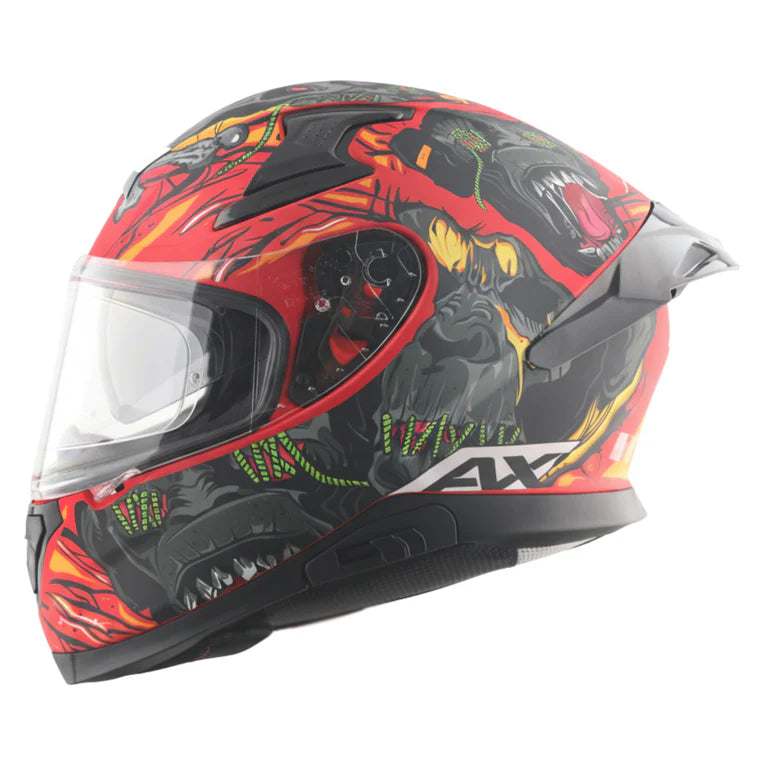 AXOR HELMET APEX ASCETIC DULL RED GREY
