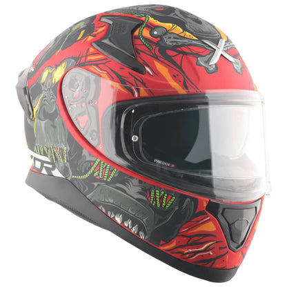AXOR HELMET APEX ASCETIC DULL RED GREY