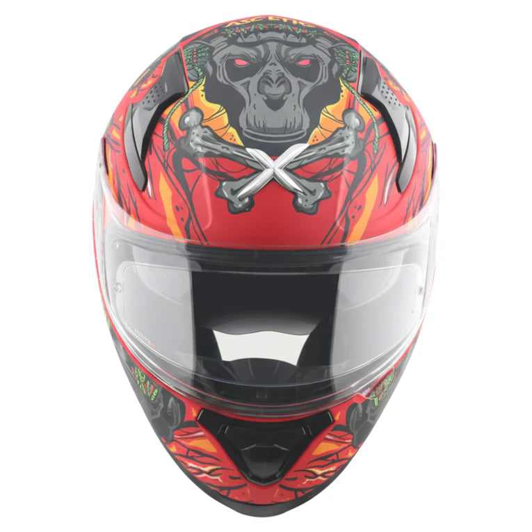 AXOR HELMET APEX ASCETIC DULL RED GREY
