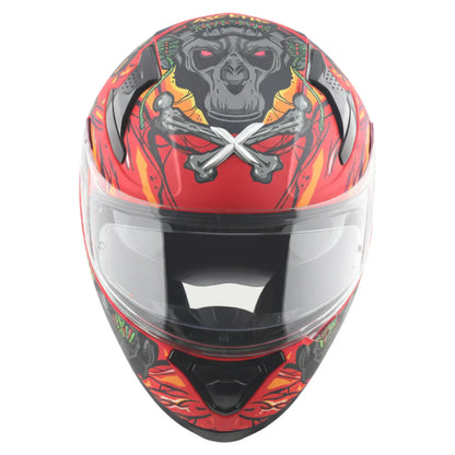AXOR HELMET APEX ASCETIC DULL RED GREY