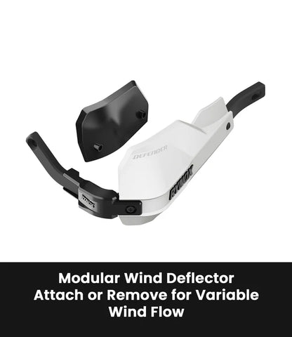 RYNOX HANDGUARD DEFENDER WHITE BLACK