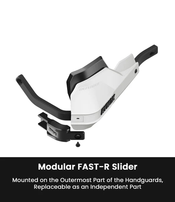 RYNOX HANDGUARD DEFENDER WHITE BLACK