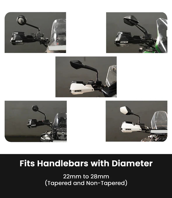 RYNOX HANDGUARD DEFENDER WHITE BLACK