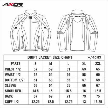 AXOR JACKET DRIFT BLACK RED