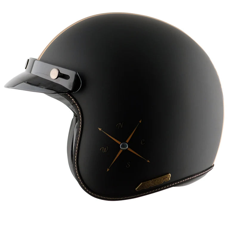 AXOR HELMET RETRO JET EURO GLOBE DULL BLACK