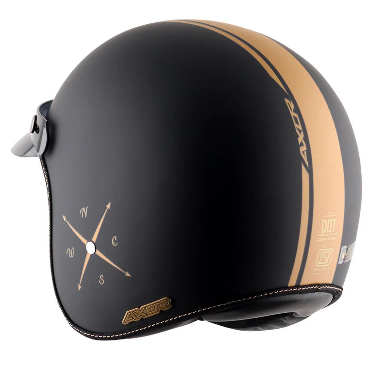 AXOR HELMET RETRO JET EURO GLOBE DULL BLACK