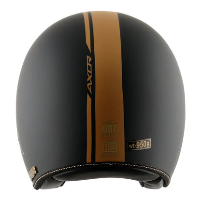 AXOR HELMET RETRO JET EURO GLOBE DULL BLACK
