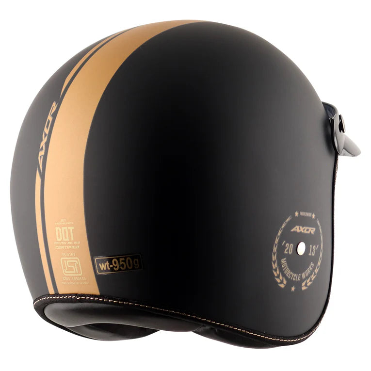 AXOR HELMET RETRO JET EURO GLOBE DULL BLACK