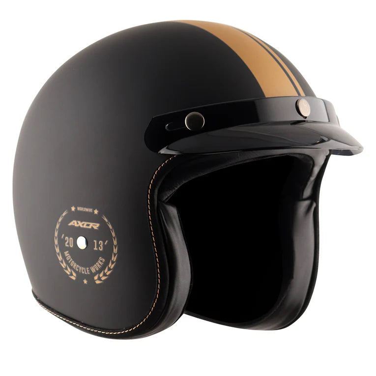AXOR HELMET RETRO JET EURO GLOBE DULL BLACK