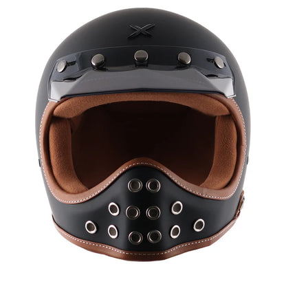 AXOR HELMET MOTO-X SOLID DULL BLACK
