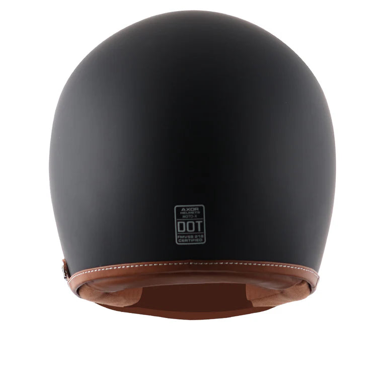 AXOR HELMET MOTO-X SOLID DULL BLACK