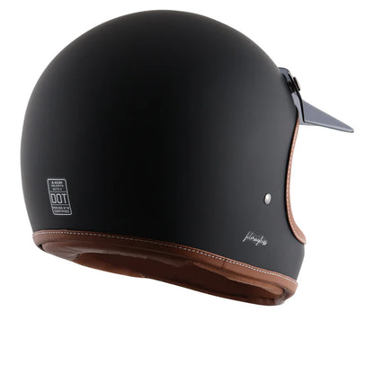 AXOR HELMET MOTO-X SOLID DULL BLACK