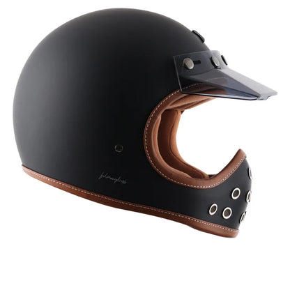AXOR HELMET MOTO-X SOLID DULL BLACK