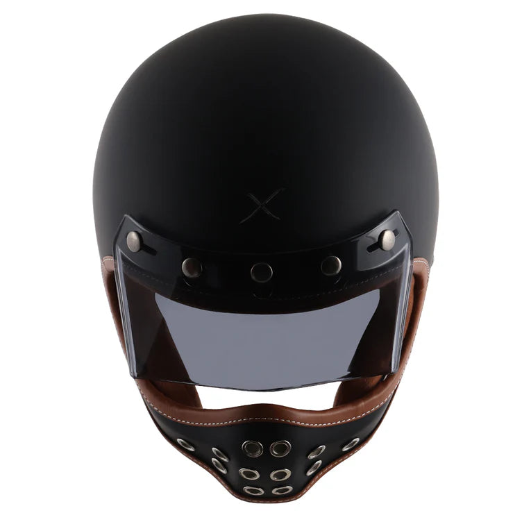 AXOR HELMET MOTO-X SOLID DULL BLACK