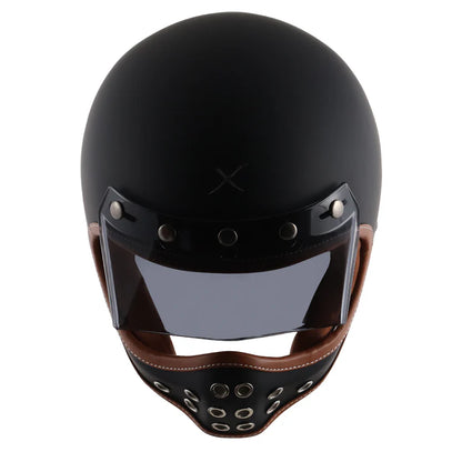 AXOR HELMET MOTO-X SOLID DULL BLACK