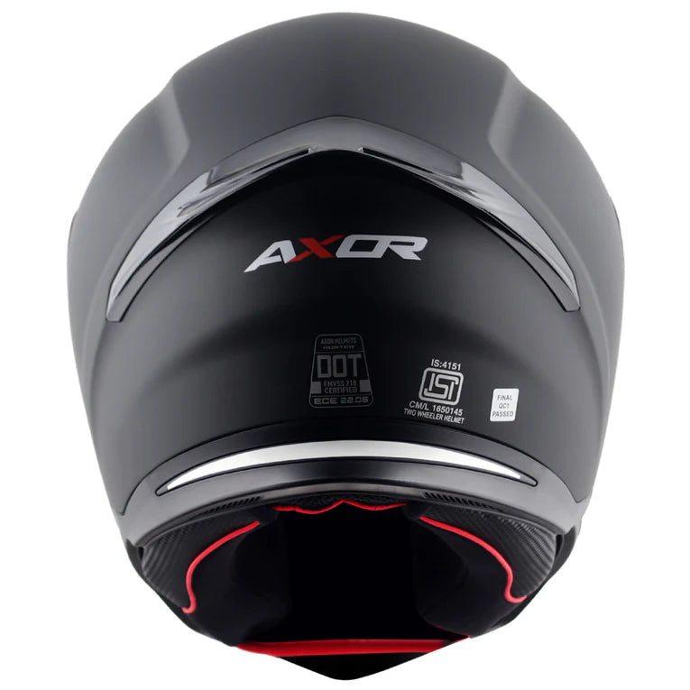 AXOR HELMET HUNTER SOLID DULL BLACK