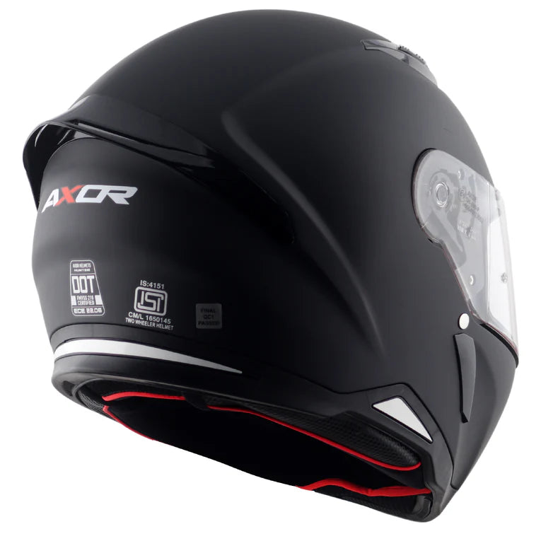AXOR HELMET HUNTER SOLID DULL BLACK