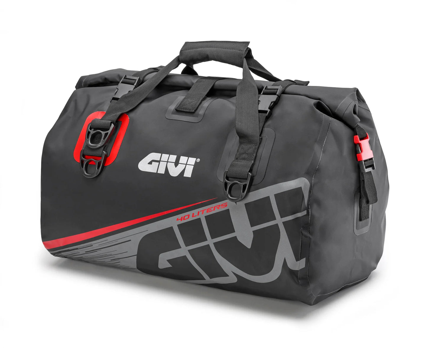 GIVI TAIL BAG EA115GR GREY RED 40L