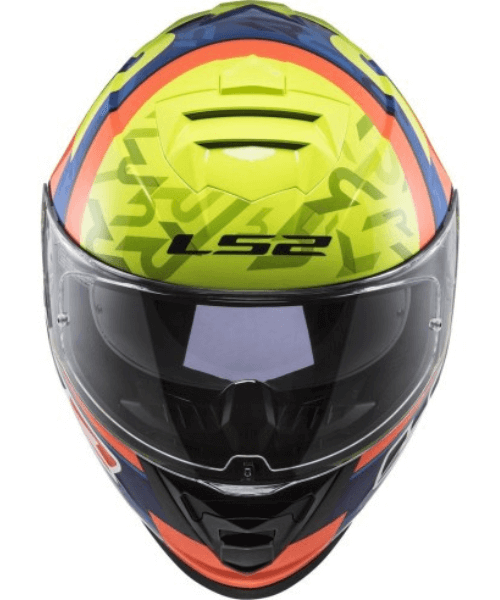 HELMET LS2 FF800 STORM II SALVADOR REPLICA BLUE HV YELLOW