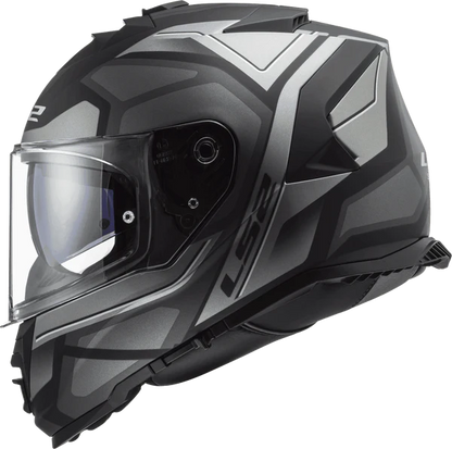 LS2 HELMET FF800 STORM FASTER MATT TITANIUM BLACK