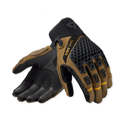 REV IT GLOVES CALIBER 2 BLACK BROWN