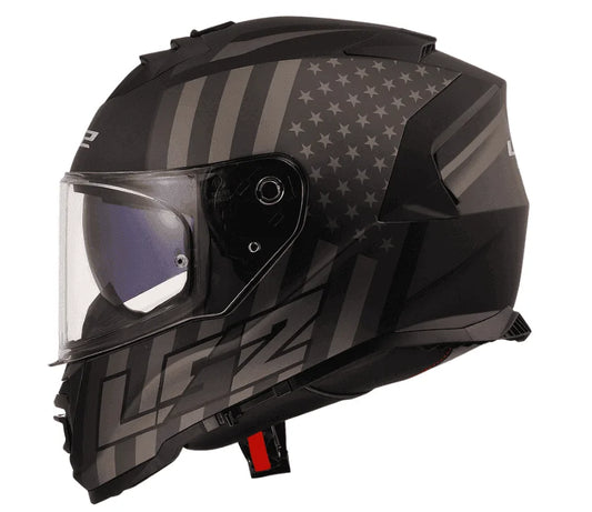 LS2 HELMET FF800 STORM II FLAG
