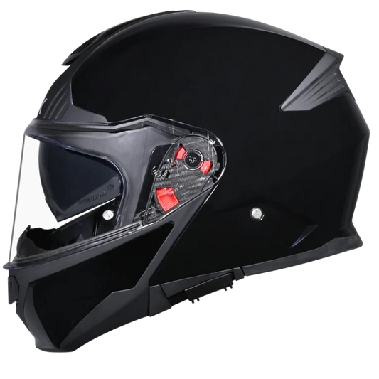 SMK HELMET GULLWING SOLID BLACK (GL200)