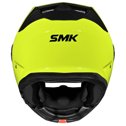SMK HELMET GULLWING FLUO YELLOW (HV400)