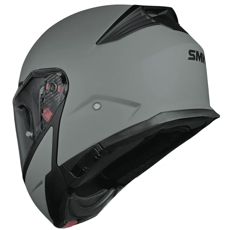 SMK HELMET GULLWING SOLID MATT GREY (MA600)