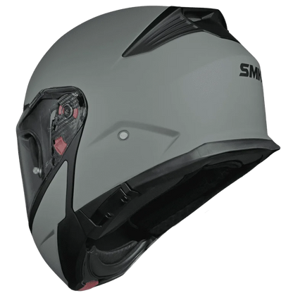 SMK HELMET GULLWING SOLID MATT GREY (MA600)